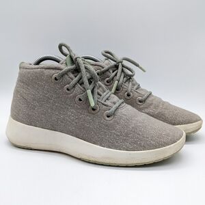 Allbirds Runner Up Mizzle tan wool shoe 8